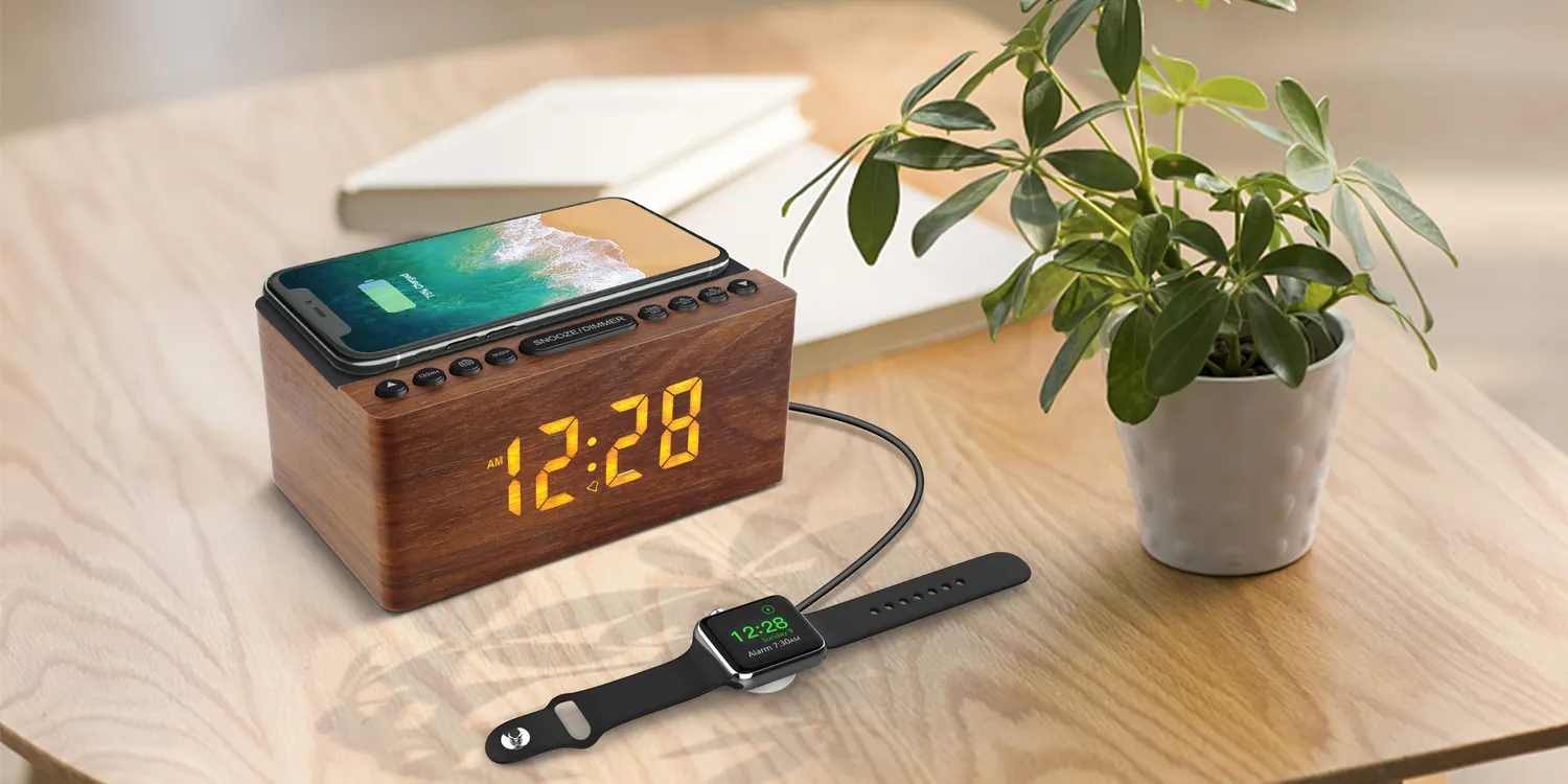 Wooden Clock Radios