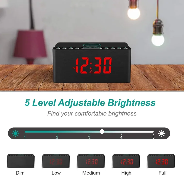 Wooden Clock Radios